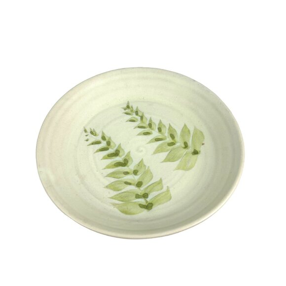 Handcrafted Ceramic Bowl With Leaf Design By Hilborn - Picture 4 of 8